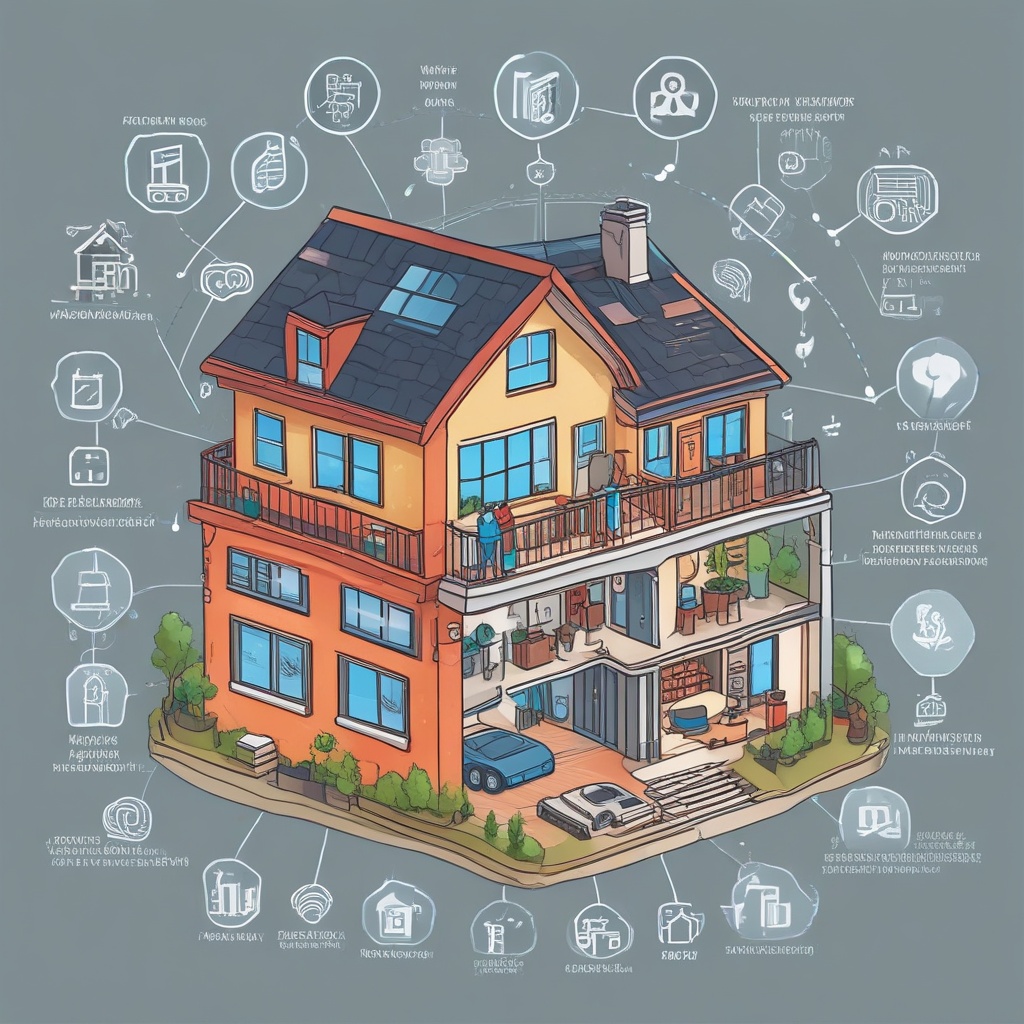 Smart Home & IoT Visual Representation